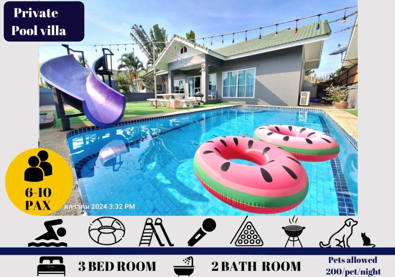 Miami Hua-Hin Private Pool Villa From Beach 8Km Hua Hin Exterior photo